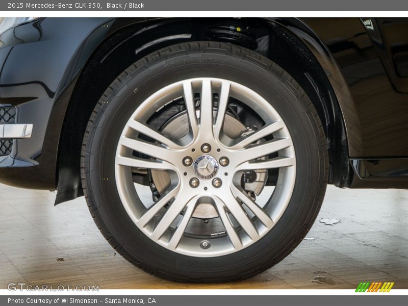 Black / Black 2015 Mercedes-Benz GLK 350