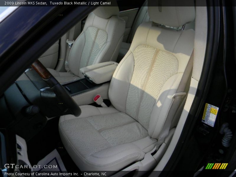 Tuxedo Black Metallic / Light Camel 2009 Lincoln MKS Sedan