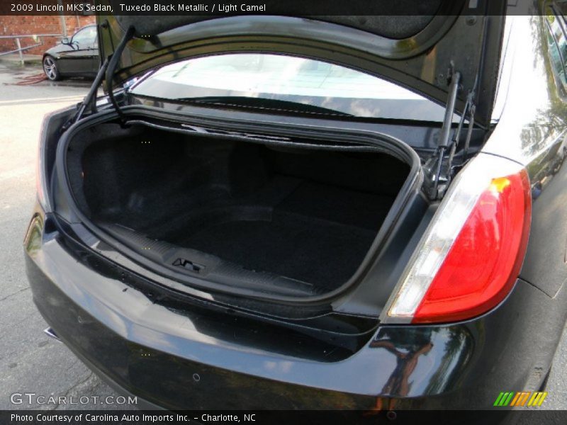 Tuxedo Black Metallic / Light Camel 2009 Lincoln MKS Sedan