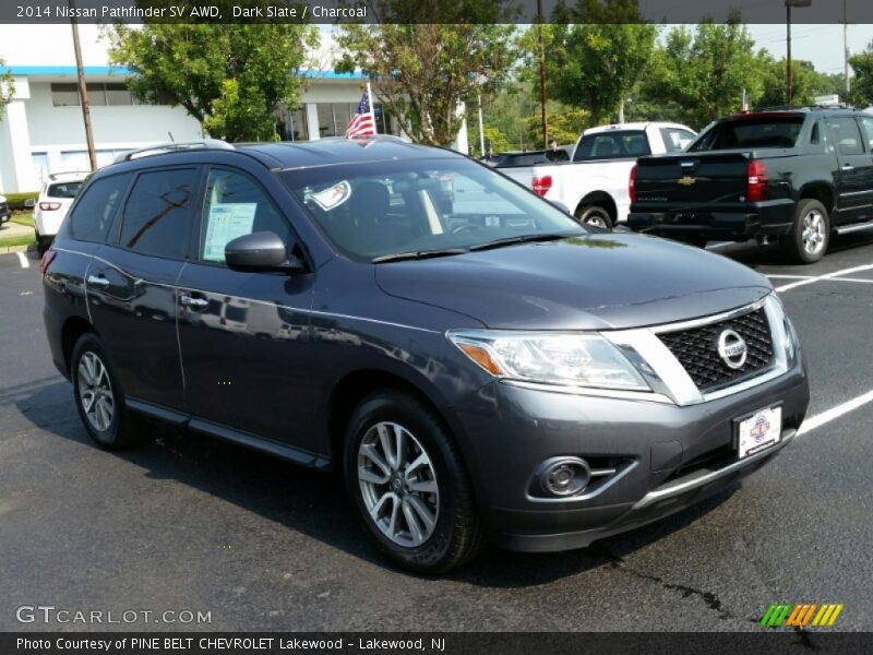 Dark Slate / Charcoal 2014 Nissan Pathfinder SV AWD