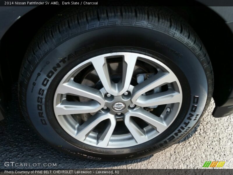 Dark Slate / Charcoal 2014 Nissan Pathfinder SV AWD