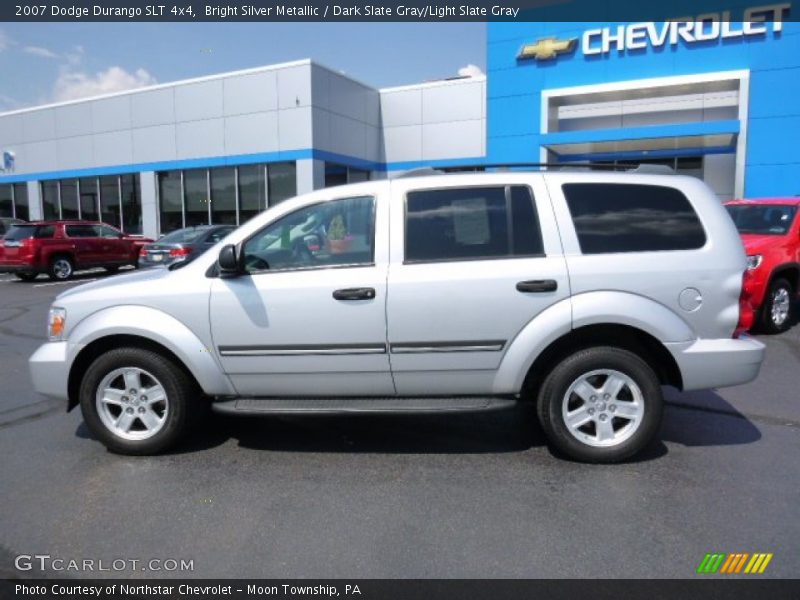 Bright Silver Metallic / Dark Slate Gray/Light Slate Gray 2007 Dodge Durango SLT 4x4