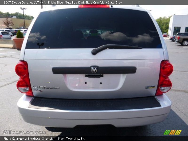 Bright Silver Metallic / Dark Slate Gray/Light Slate Gray 2007 Dodge Durango SLT 4x4