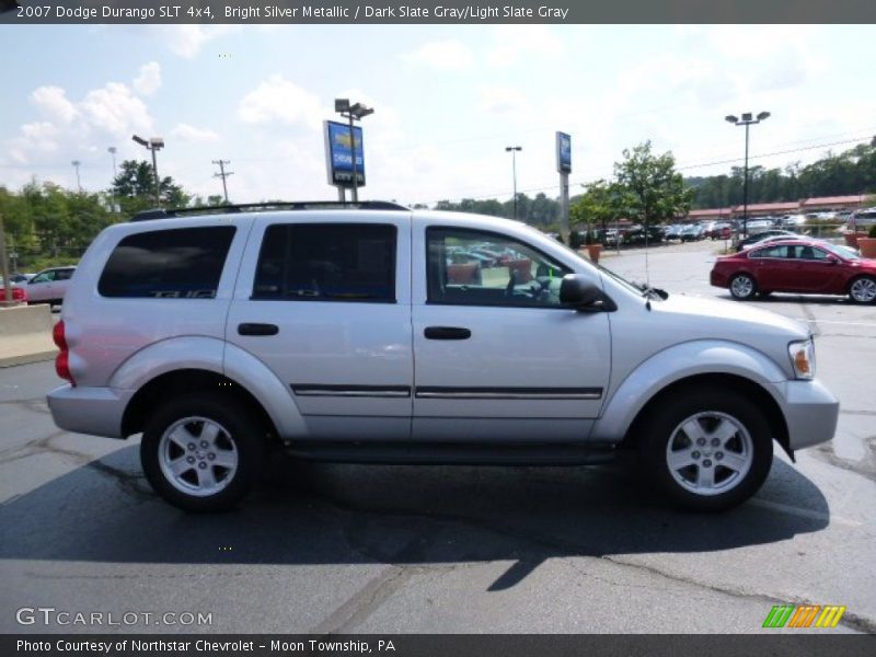 Bright Silver Metallic / Dark Slate Gray/Light Slate Gray 2007 Dodge Durango SLT 4x4