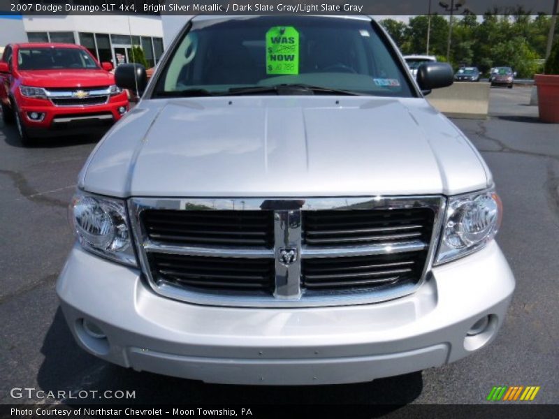 Bright Silver Metallic / Dark Slate Gray/Light Slate Gray 2007 Dodge Durango SLT 4x4