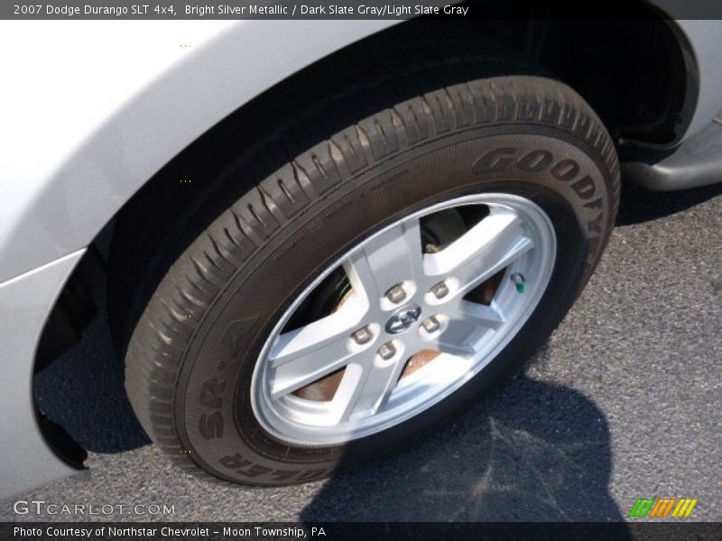 Bright Silver Metallic / Dark Slate Gray/Light Slate Gray 2007 Dodge Durango SLT 4x4