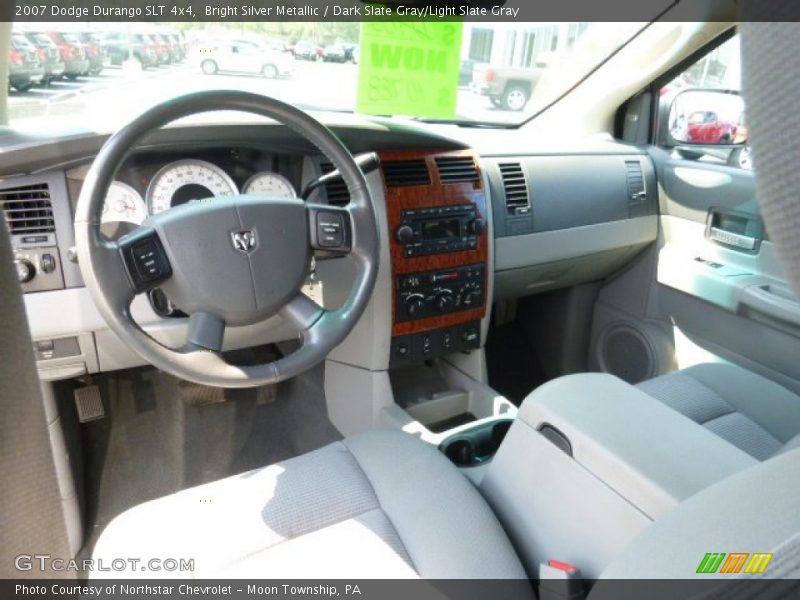 Bright Silver Metallic / Dark Slate Gray/Light Slate Gray 2007 Dodge Durango SLT 4x4