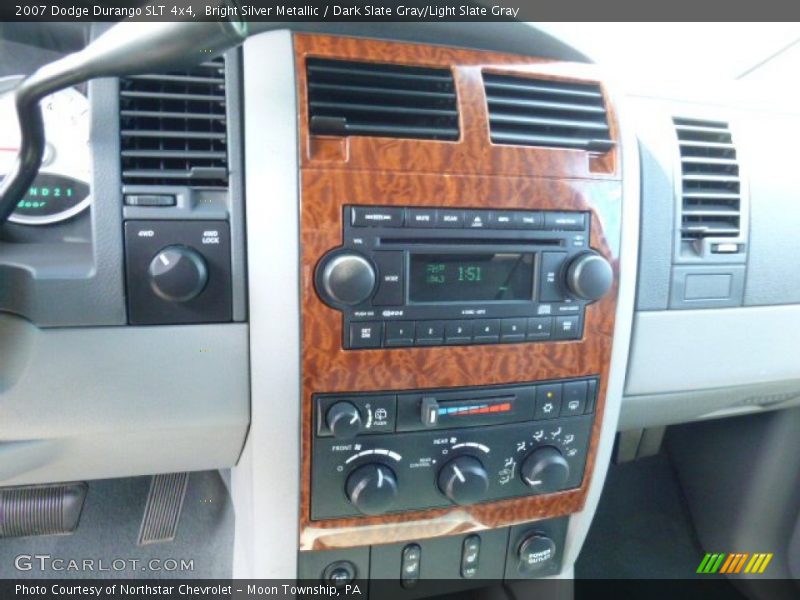 Bright Silver Metallic / Dark Slate Gray/Light Slate Gray 2007 Dodge Durango SLT 4x4