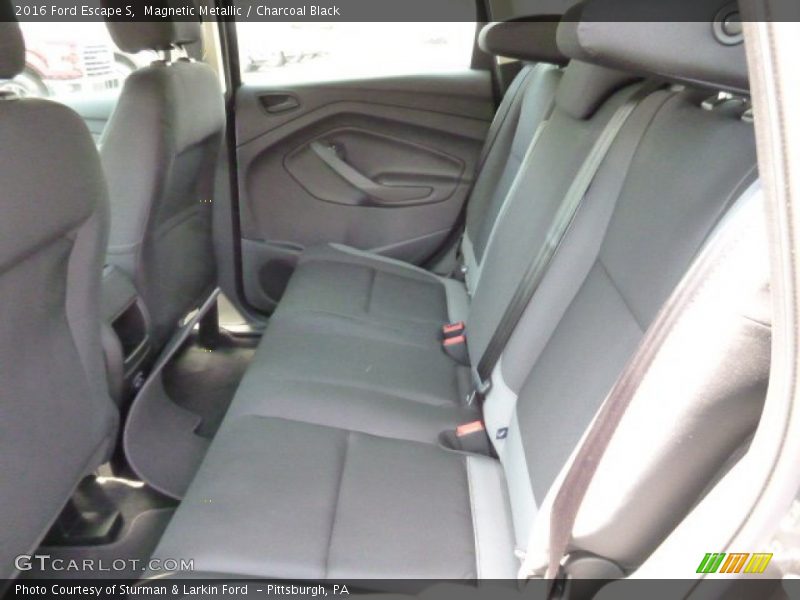 Magnetic Metallic / Charcoal Black 2016 Ford Escape S