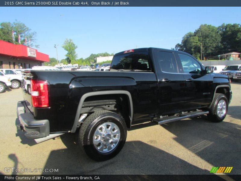 Onyx Black / Jet Black 2015 GMC Sierra 2500HD SLE Double Cab 4x4