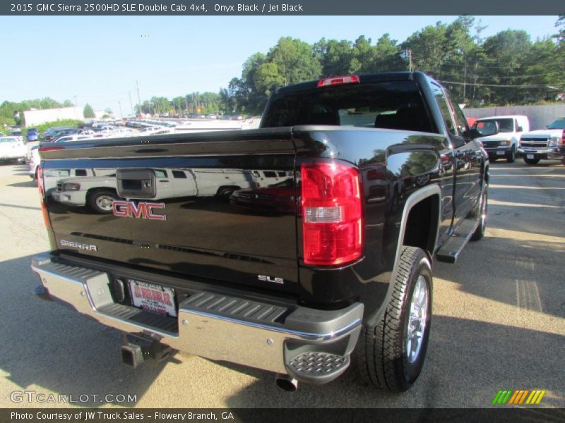 Onyx Black / Jet Black 2015 GMC Sierra 2500HD SLE Double Cab 4x4