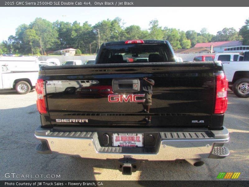 Onyx Black / Jet Black 2015 GMC Sierra 2500HD SLE Double Cab 4x4