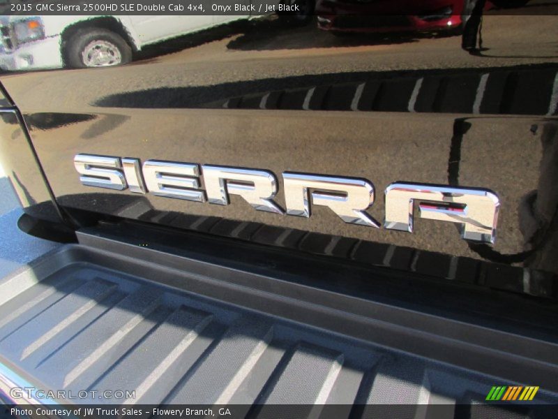 Onyx Black / Jet Black 2015 GMC Sierra 2500HD SLE Double Cab 4x4