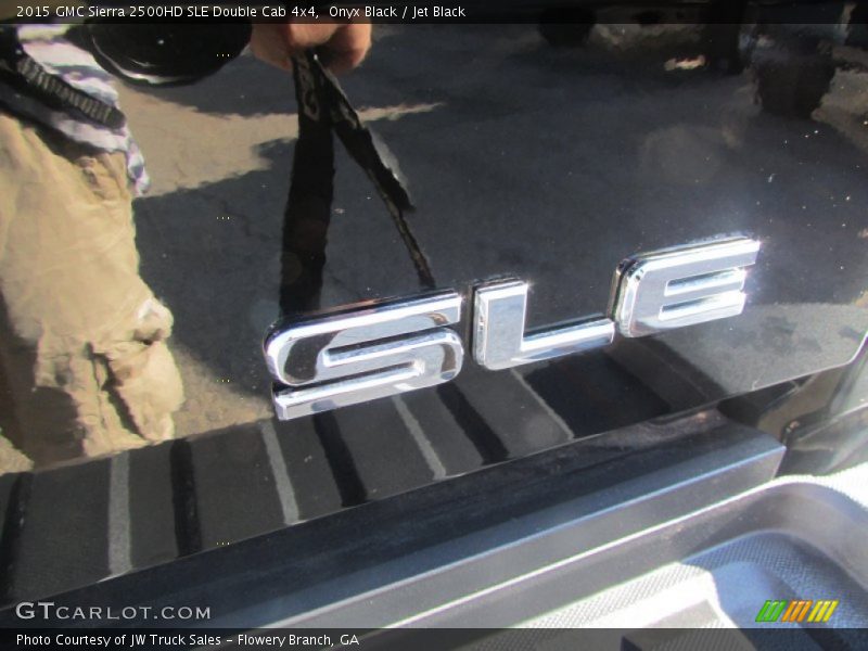 Onyx Black / Jet Black 2015 GMC Sierra 2500HD SLE Double Cab 4x4