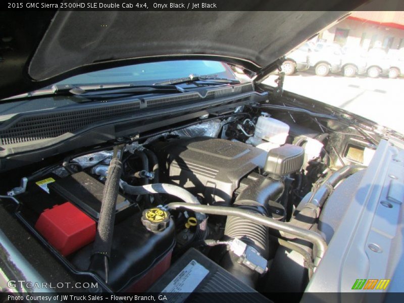 Onyx Black / Jet Black 2015 GMC Sierra 2500HD SLE Double Cab 4x4