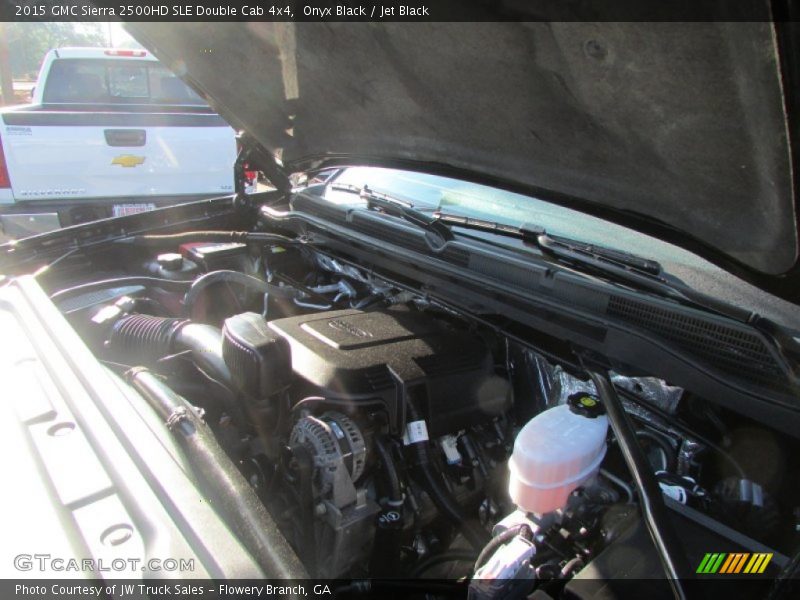 Onyx Black / Jet Black 2015 GMC Sierra 2500HD SLE Double Cab 4x4