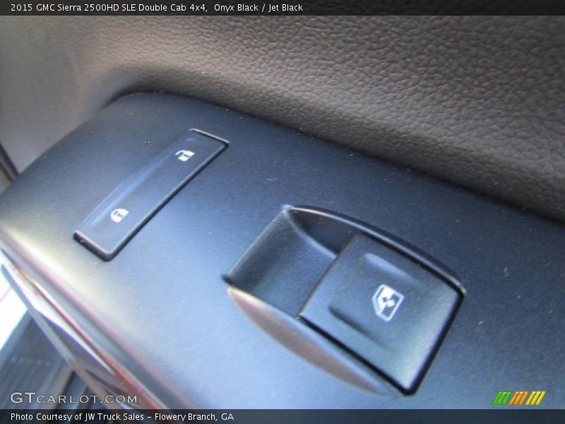Onyx Black / Jet Black 2015 GMC Sierra 2500HD SLE Double Cab 4x4
