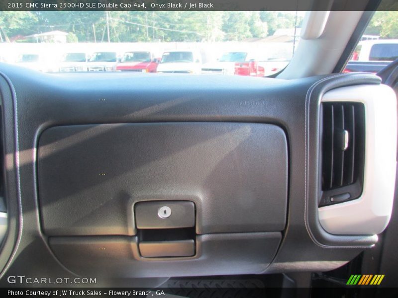 Onyx Black / Jet Black 2015 GMC Sierra 2500HD SLE Double Cab 4x4