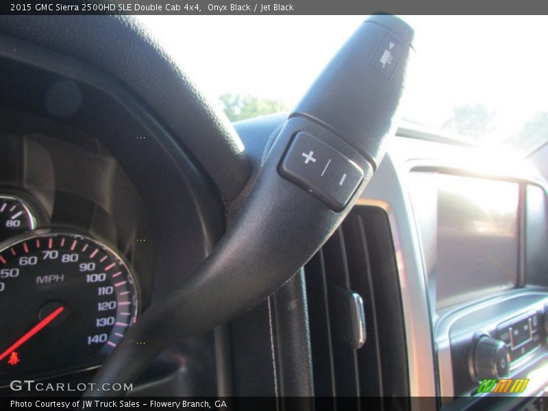 Onyx Black / Jet Black 2015 GMC Sierra 2500HD SLE Double Cab 4x4