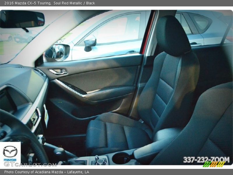 Soul Red Metallic / Black 2016 Mazda CX-5 Touring