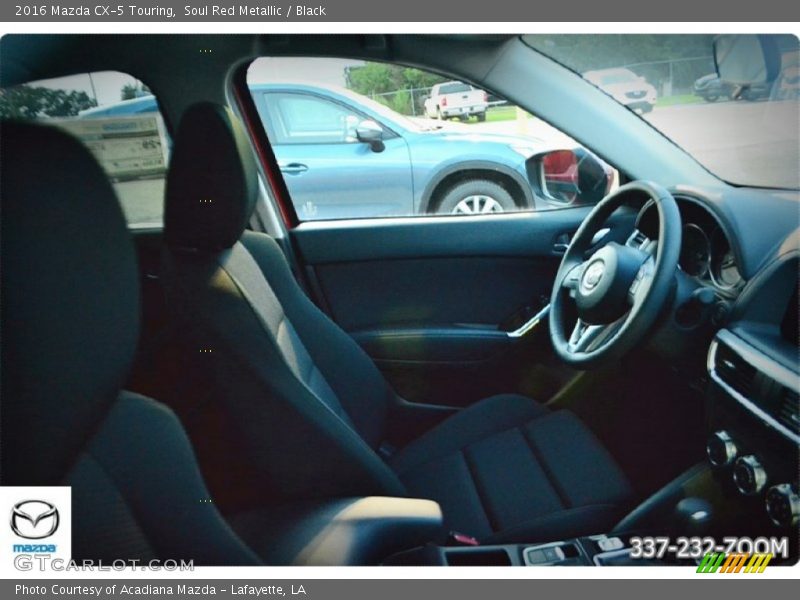 Soul Red Metallic / Black 2016 Mazda CX-5 Touring