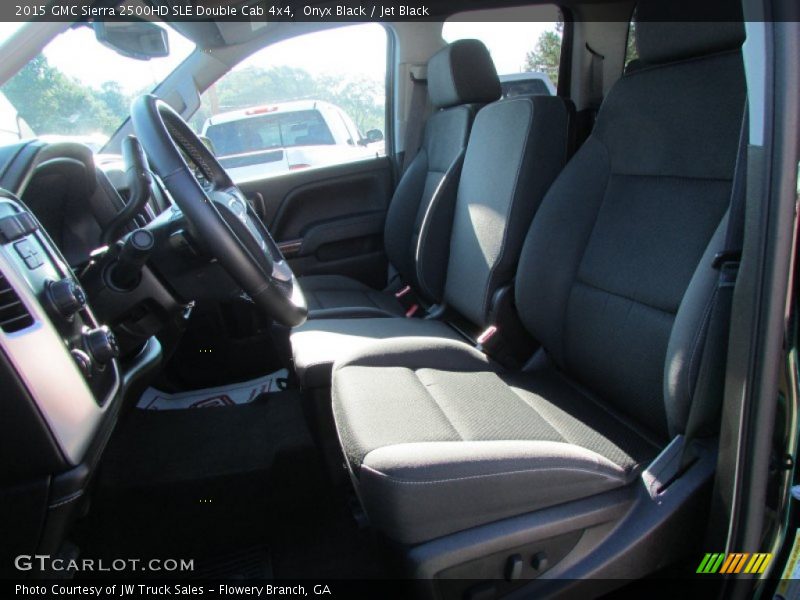 Onyx Black / Jet Black 2015 GMC Sierra 2500HD SLE Double Cab 4x4