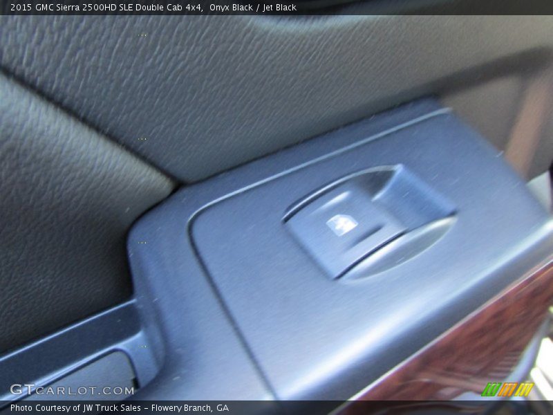 Onyx Black / Jet Black 2015 GMC Sierra 2500HD SLE Double Cab 4x4