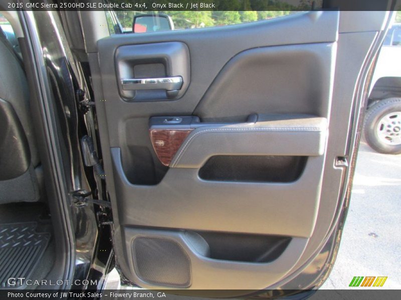 Onyx Black / Jet Black 2015 GMC Sierra 2500HD SLE Double Cab 4x4