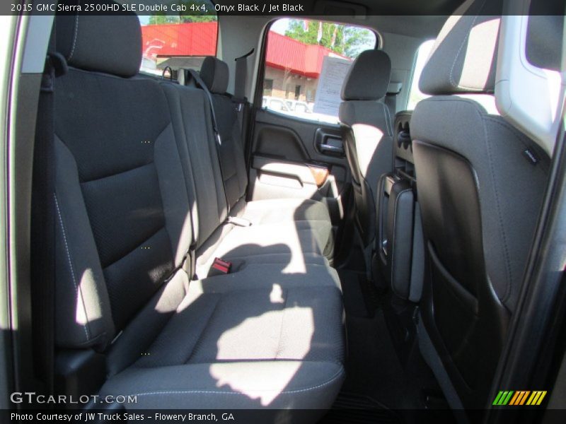 Onyx Black / Jet Black 2015 GMC Sierra 2500HD SLE Double Cab 4x4