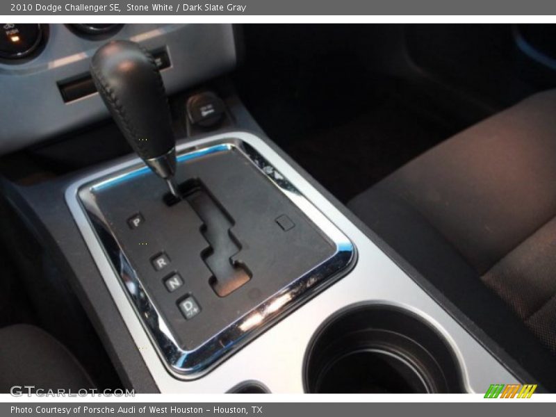 Stone White / Dark Slate Gray 2010 Dodge Challenger SE
