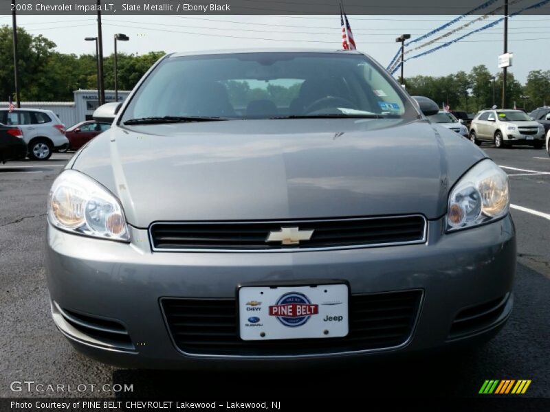 Slate Metallic / Ebony Black 2008 Chevrolet Impala LT