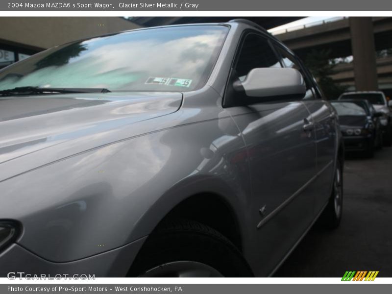 Glacier Silver Metallic / Gray 2004 Mazda MAZDA6 s Sport Wagon