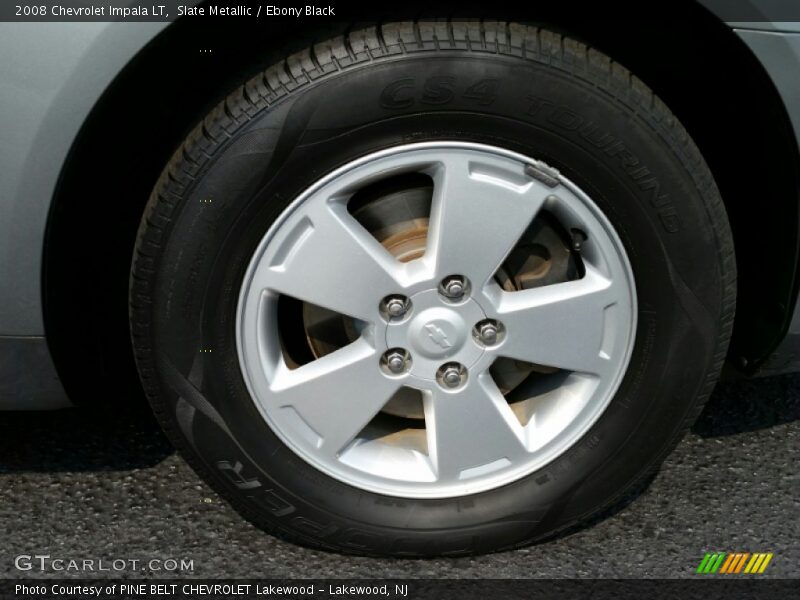Slate Metallic / Ebony Black 2008 Chevrolet Impala LT