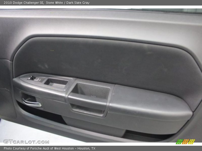 Stone White / Dark Slate Gray 2010 Dodge Challenger SE