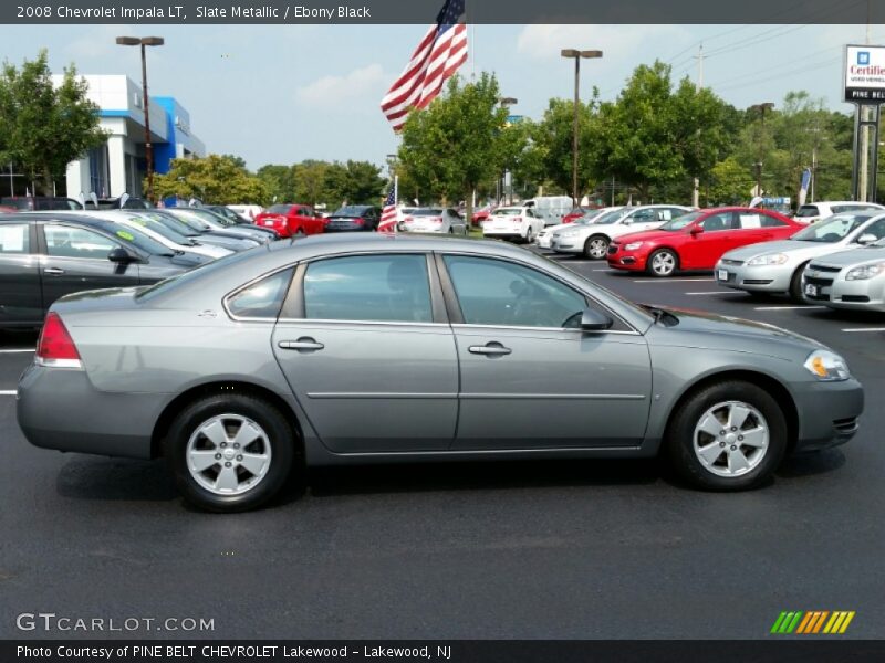 Slate Metallic / Ebony Black 2008 Chevrolet Impala LT
