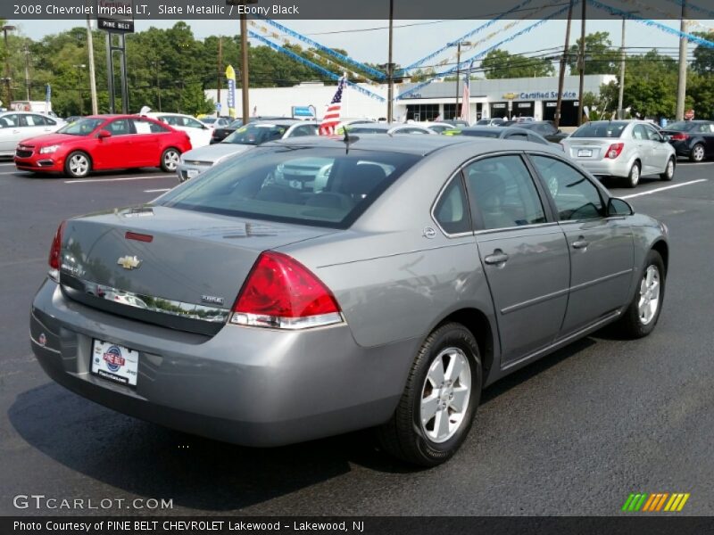 Slate Metallic / Ebony Black 2008 Chevrolet Impala LT
