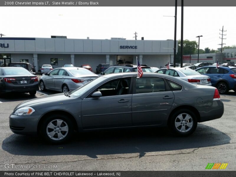Slate Metallic / Ebony Black 2008 Chevrolet Impala LT