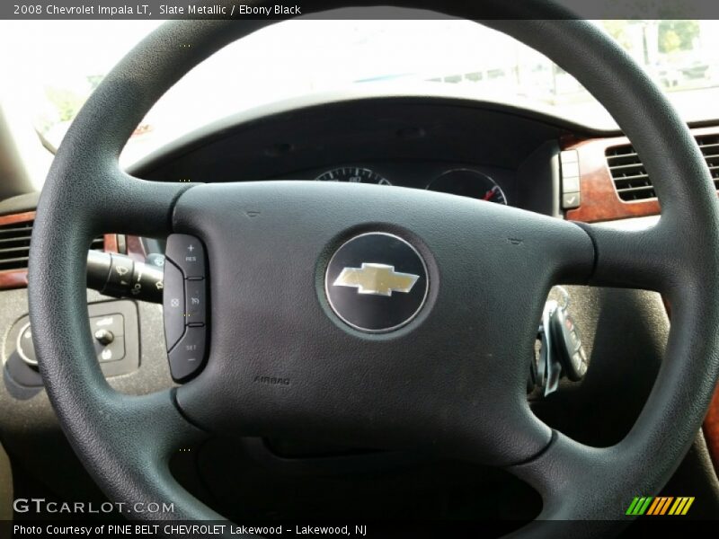 Slate Metallic / Ebony Black 2008 Chevrolet Impala LT