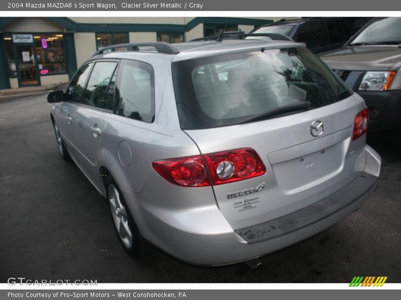 Glacier Silver Metallic / Gray 2004 Mazda MAZDA6 s Sport Wagon