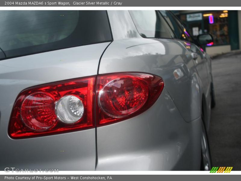 Glacier Silver Metallic / Gray 2004 Mazda MAZDA6 s Sport Wagon