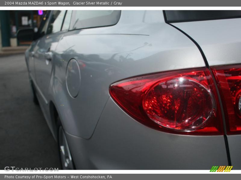 Glacier Silver Metallic / Gray 2004 Mazda MAZDA6 s Sport Wagon