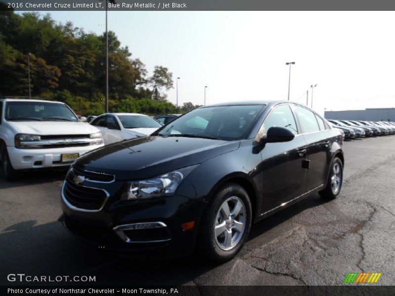 Blue Ray Metallic / Jet Black 2016 Chevrolet Cruze Limited LT