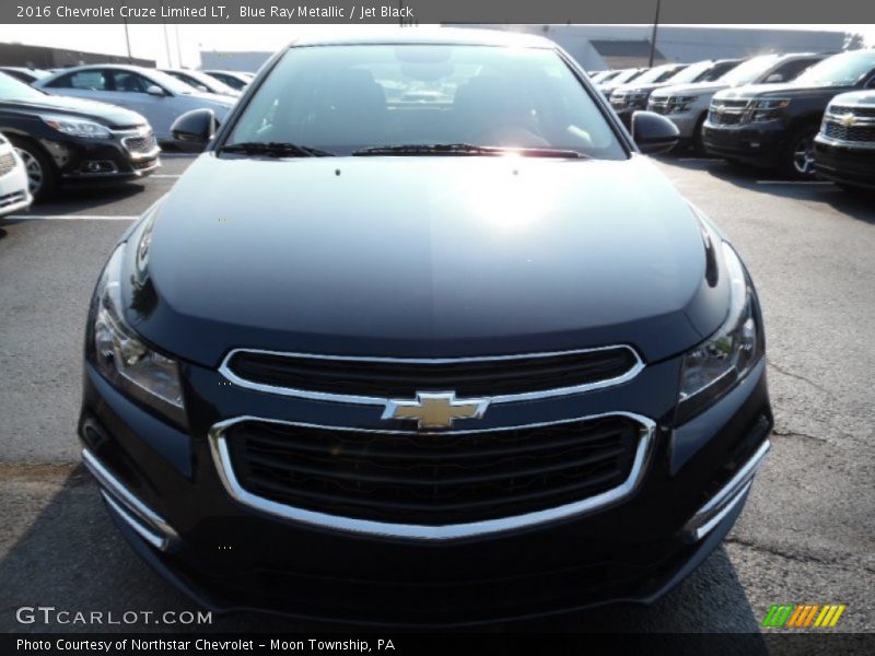 Blue Ray Metallic / Jet Black 2016 Chevrolet Cruze Limited LT