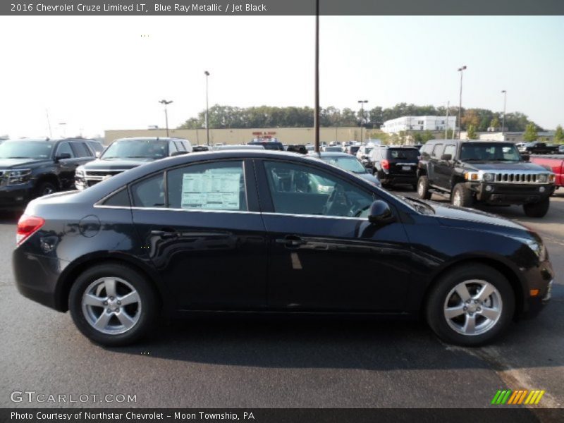 Blue Ray Metallic / Jet Black 2016 Chevrolet Cruze Limited LT