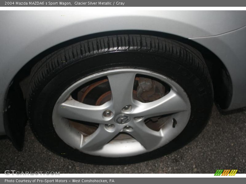 Glacier Silver Metallic / Gray 2004 Mazda MAZDA6 s Sport Wagon