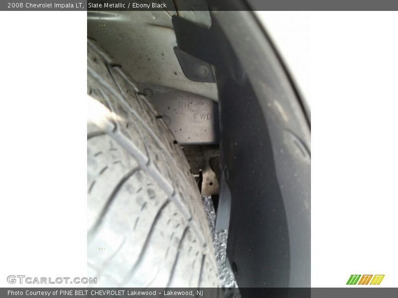 Slate Metallic / Ebony Black 2008 Chevrolet Impala LT