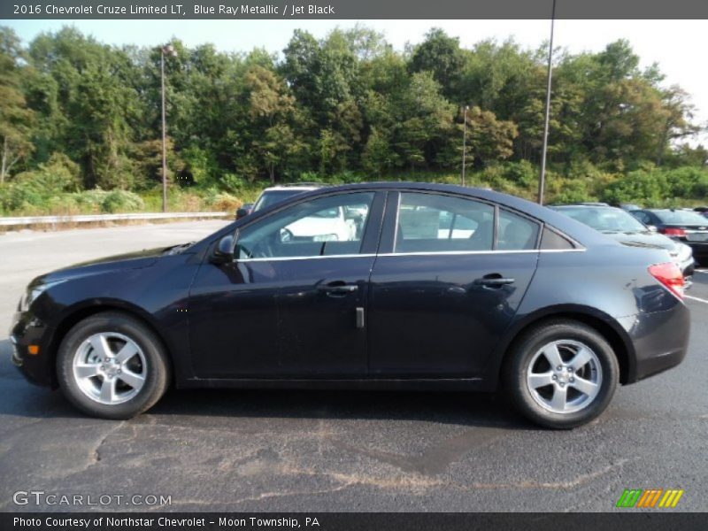 Blue Ray Metallic / Jet Black 2016 Chevrolet Cruze Limited LT
