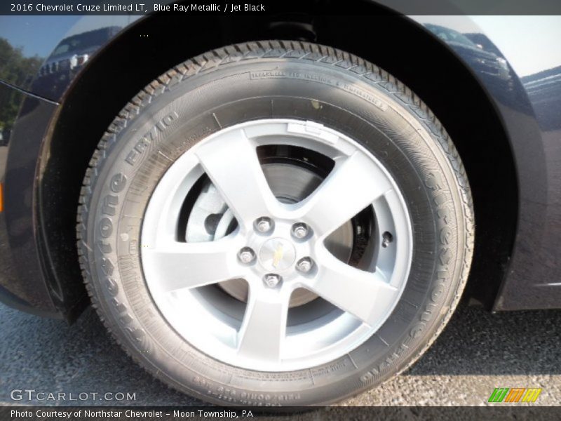 Blue Ray Metallic / Jet Black 2016 Chevrolet Cruze Limited LT