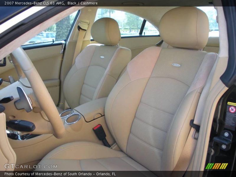 Black / Cashmere 2007 Mercedes-Benz CLS 63 AMG