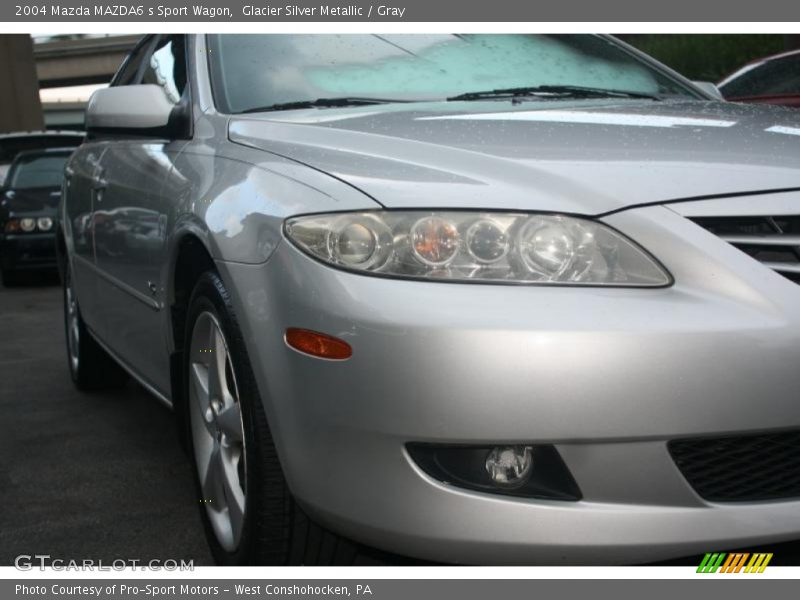 Glacier Silver Metallic / Gray 2004 Mazda MAZDA6 s Sport Wagon
